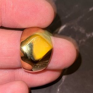 Plunder Gold-Tone Dome Ring